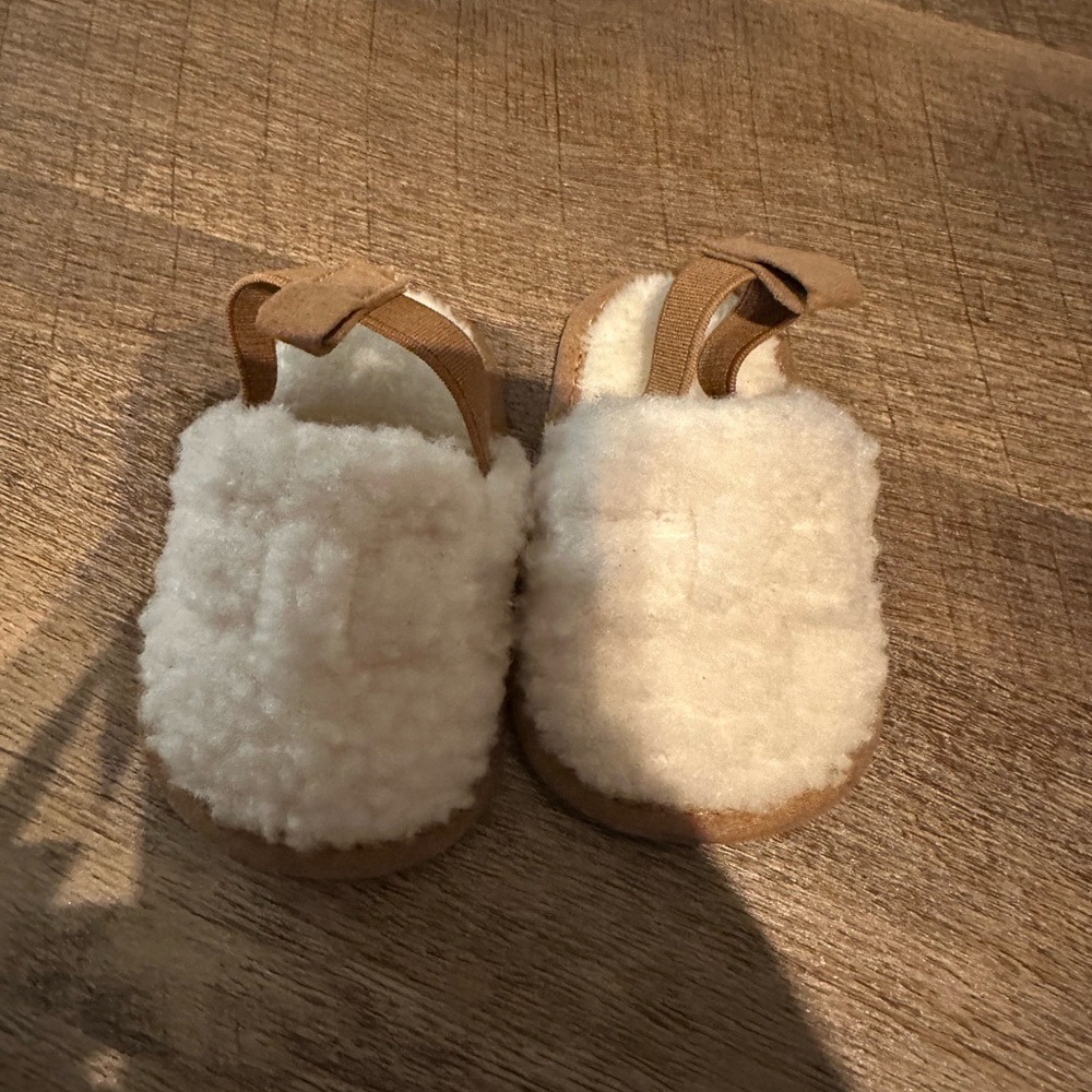 Cozy Cream Kids Shoes